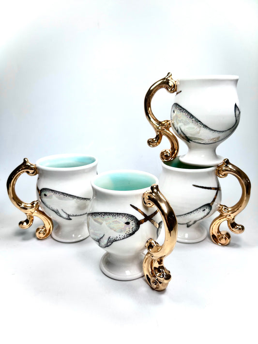 Iridescent Narwhal Mug