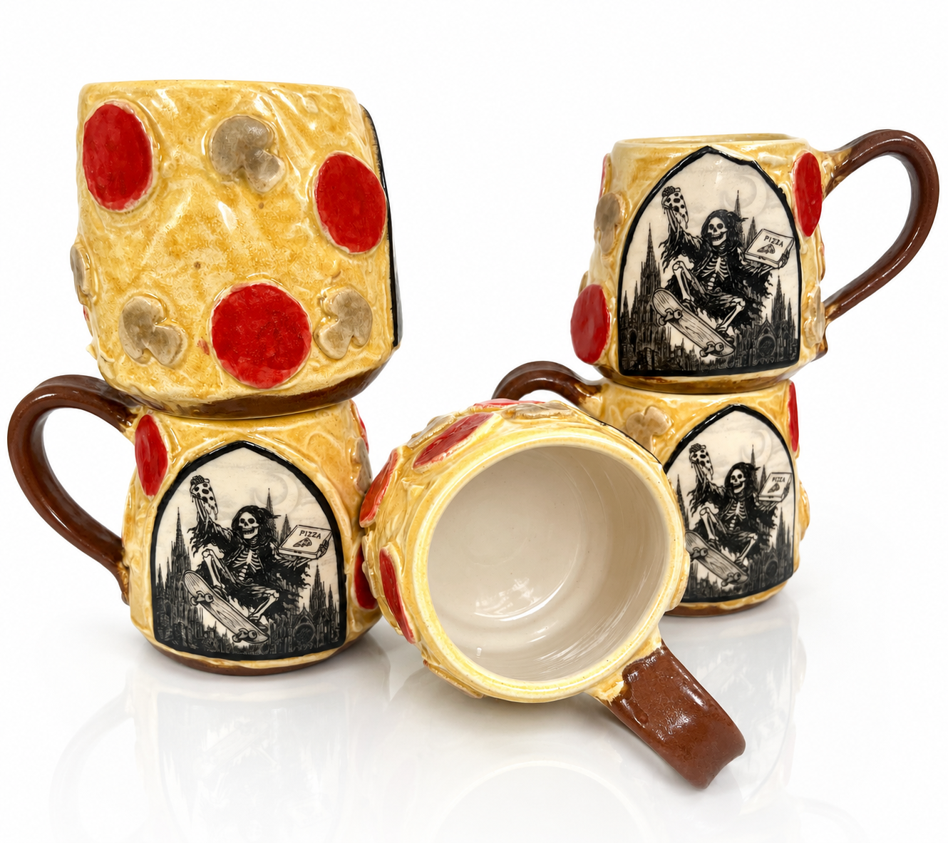 Death Delivers: Pizza Mug