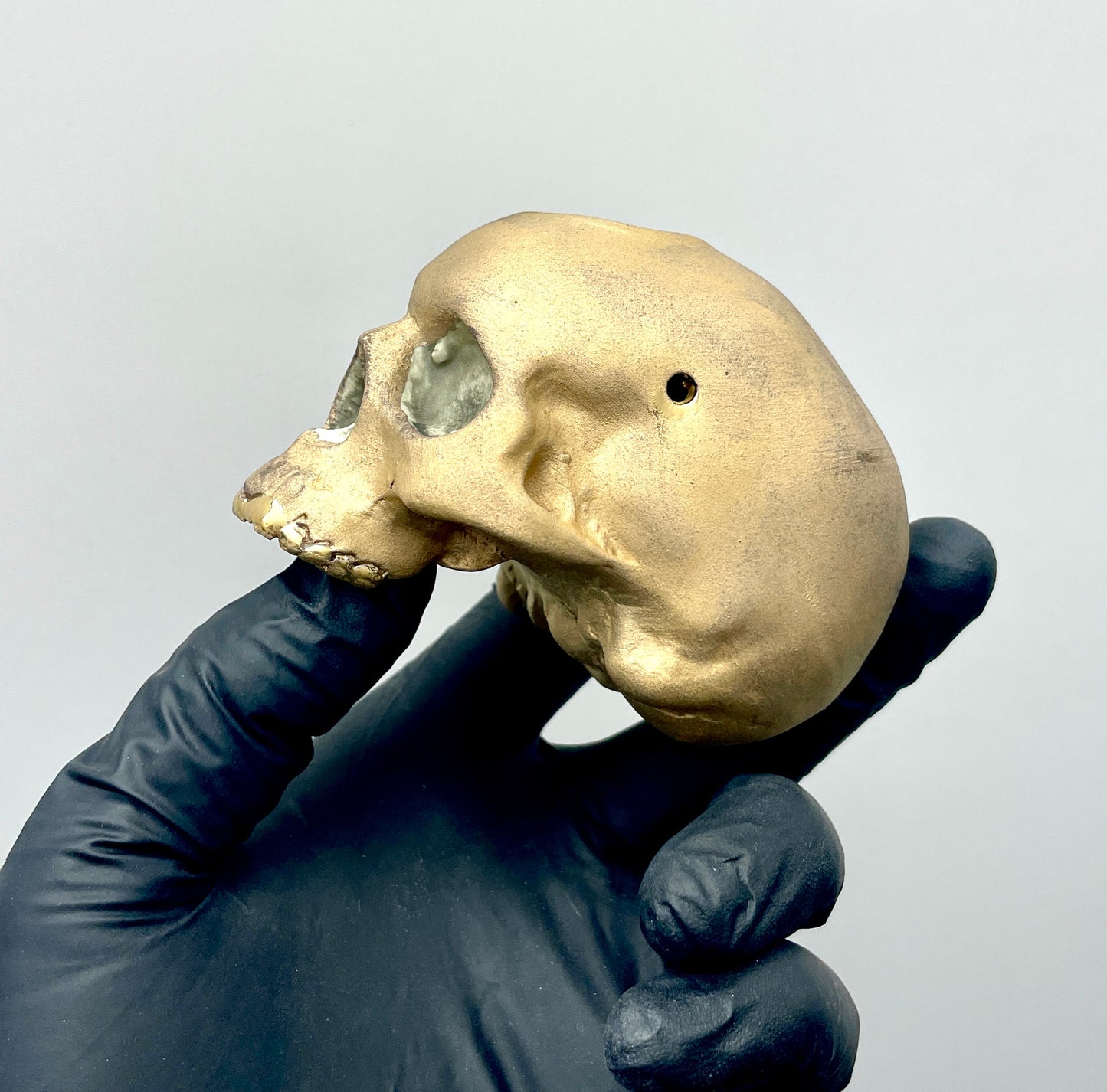 Gold Skull Pipe