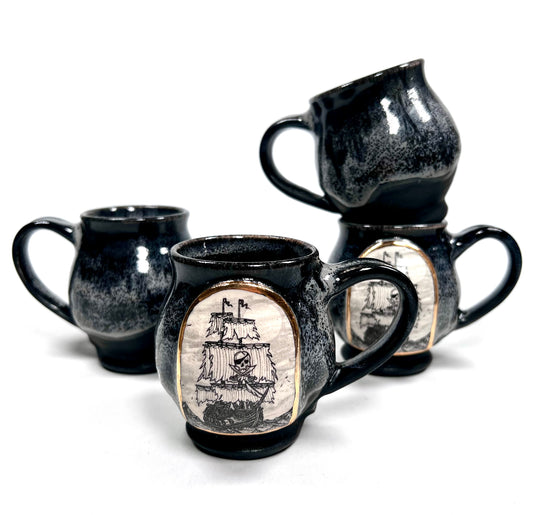 Pyrate Ship Espresso Cup