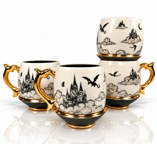 Cloud Candy Castle Mug (black underside)