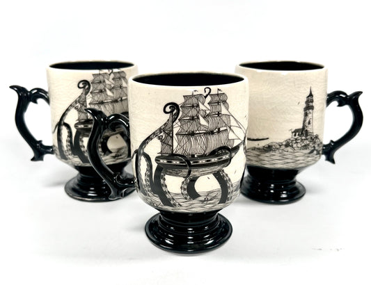 (FLAWED) Kraken Attack Mug