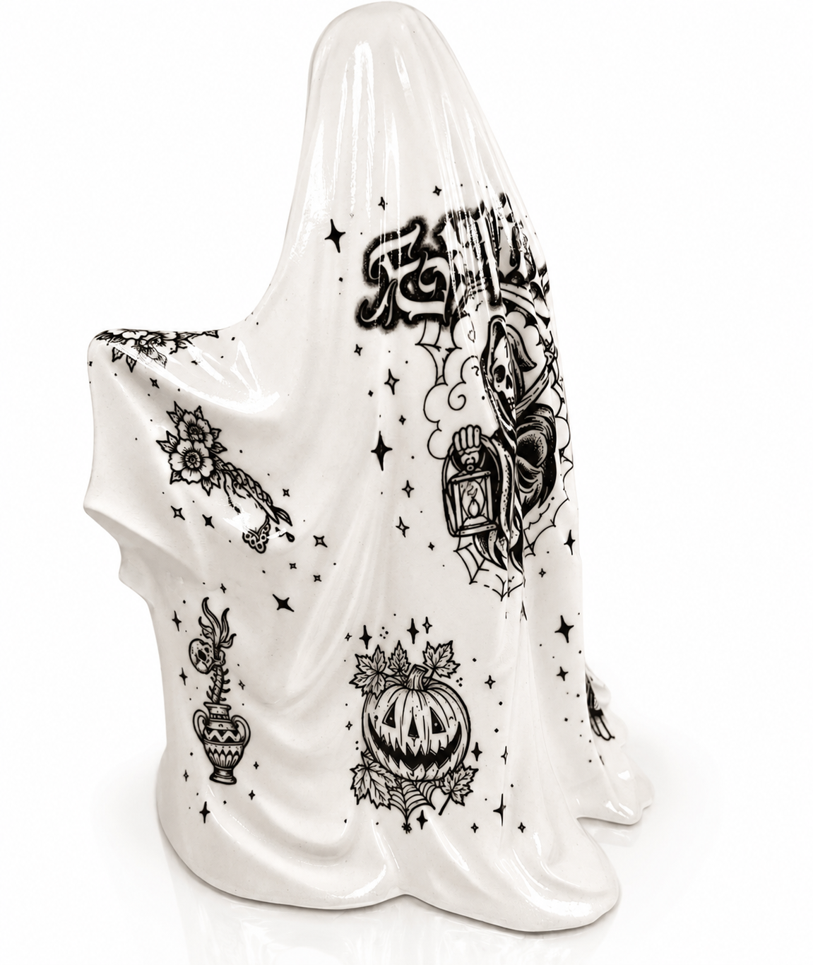 (PREORDER) Tattooed Ghost Sculpture