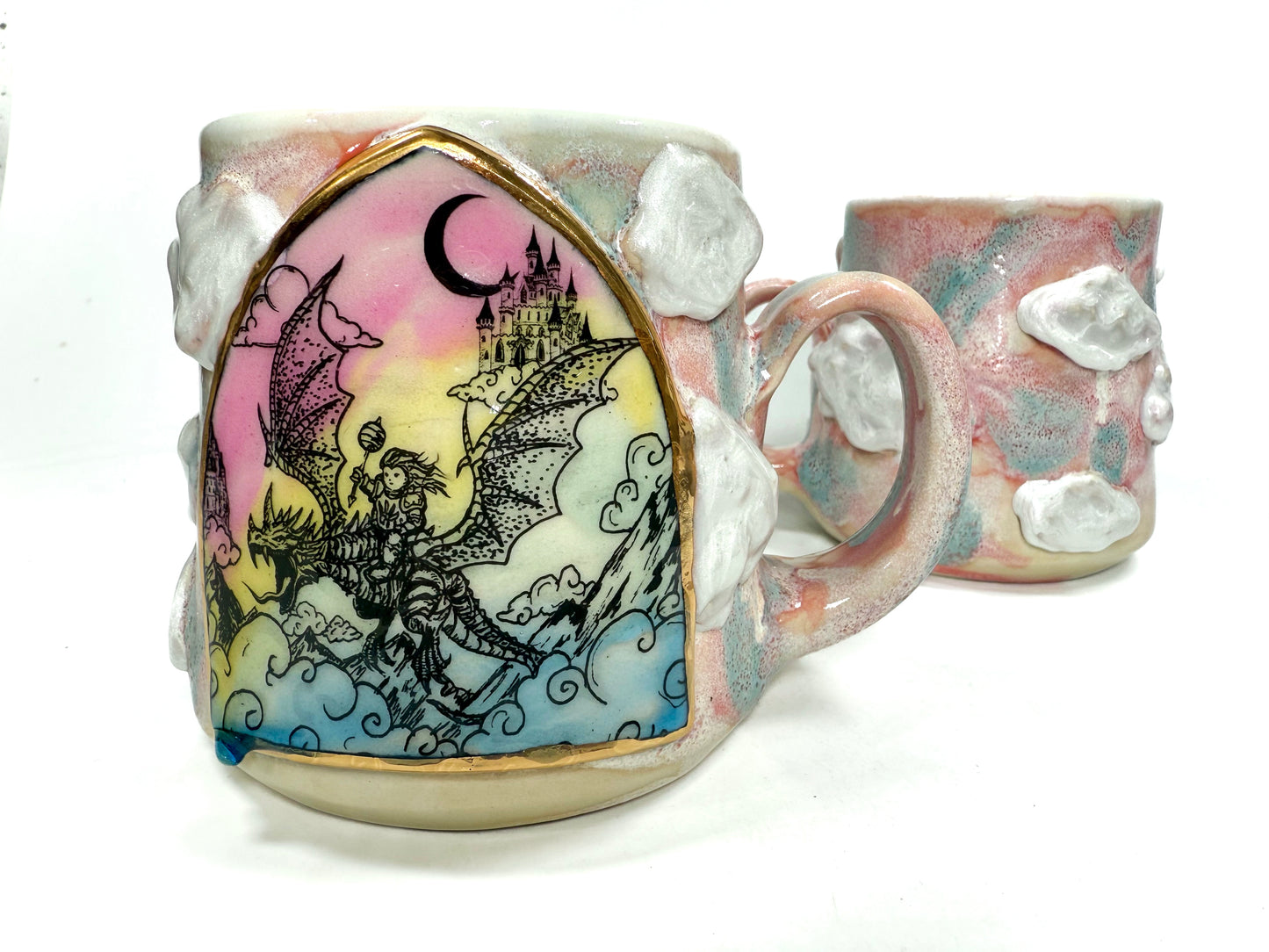 PREORDER: Little Rainbow Dragon Warrior Mug