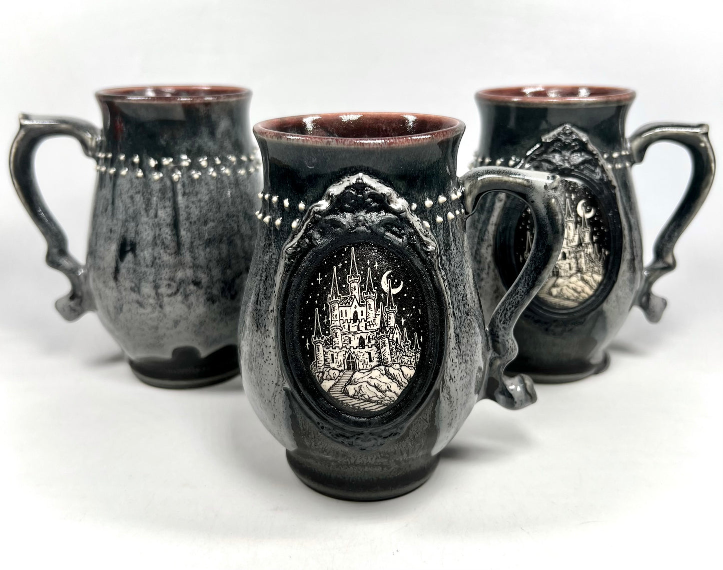 Grey Castle Cameo Mug