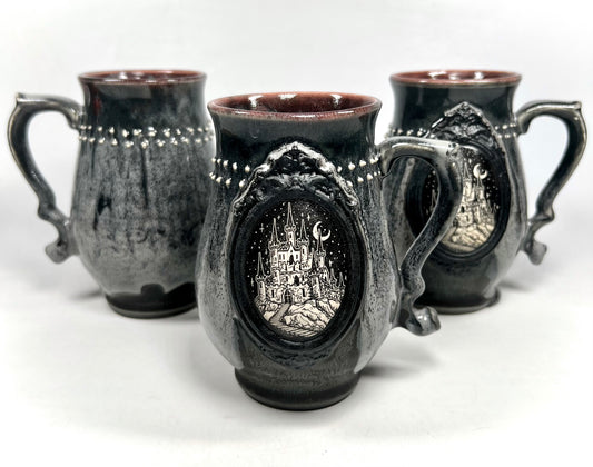 Grey Castle Cameo Mug