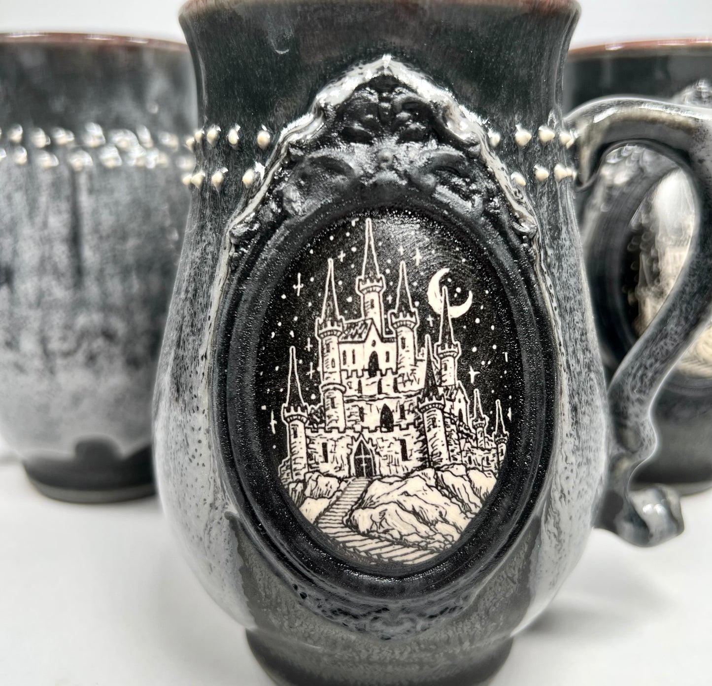 Grey Castle Cameo Mug