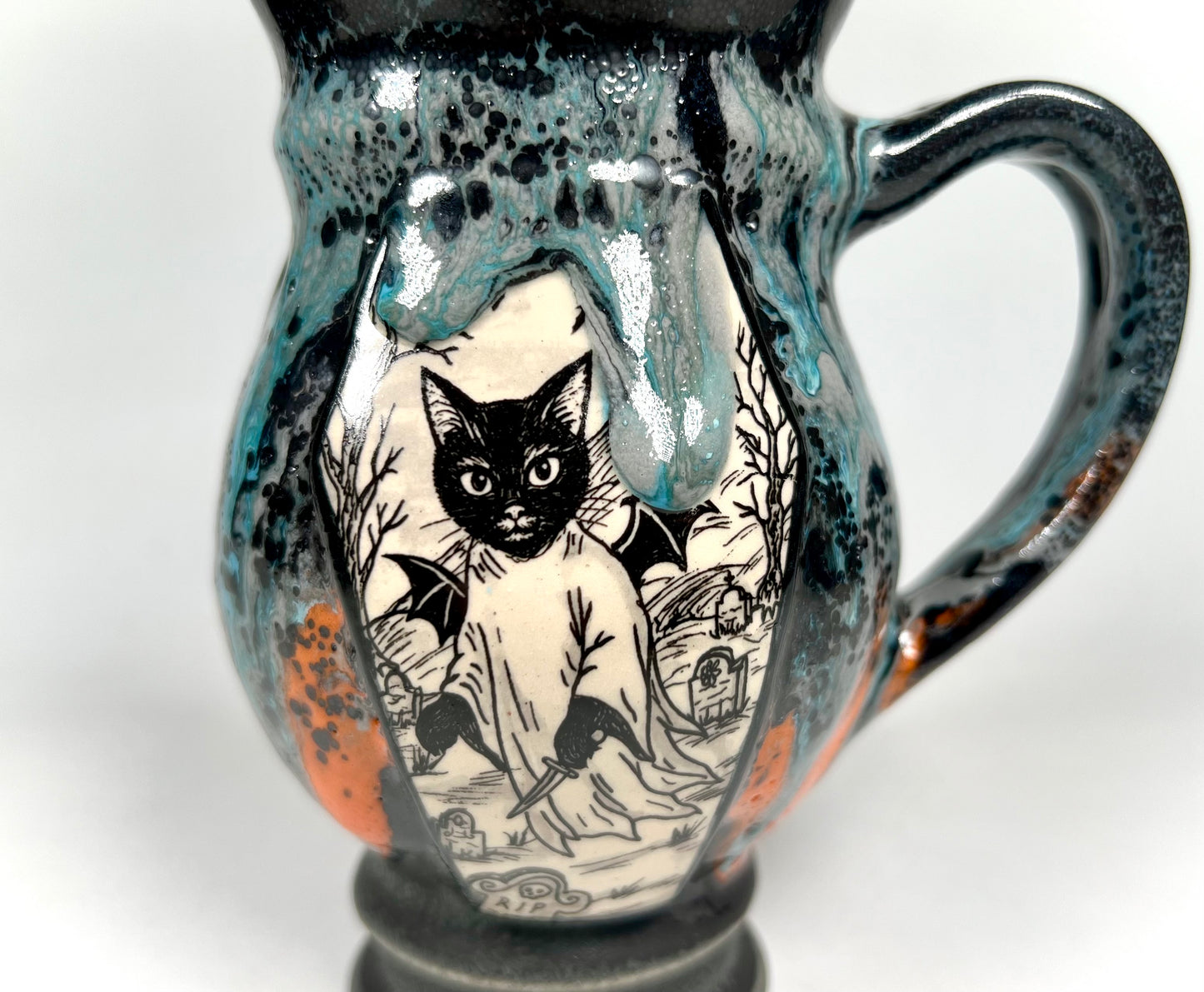 The Cat Phantom Mug (Extra Drippy)