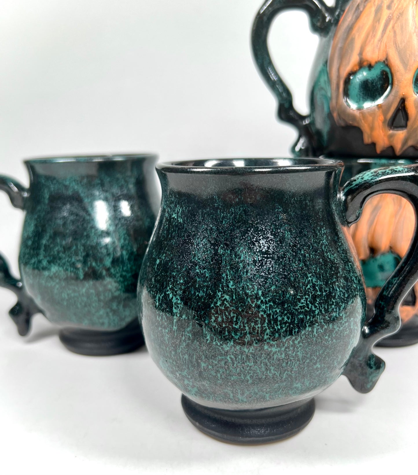 Pumpkinskull Mug (Green)