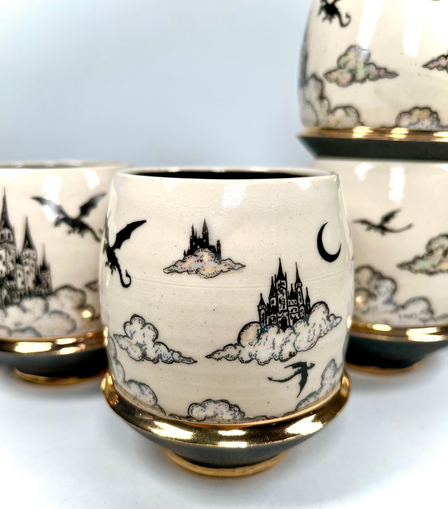 Cloud Candy Castle Mug (black underside)