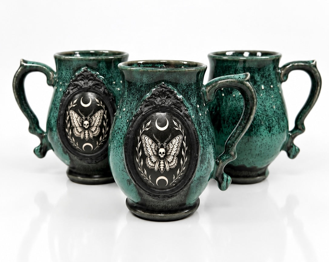 Jade Deaths-head Hawkmoth Mug