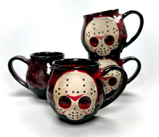 Jason Mask Skull Mug