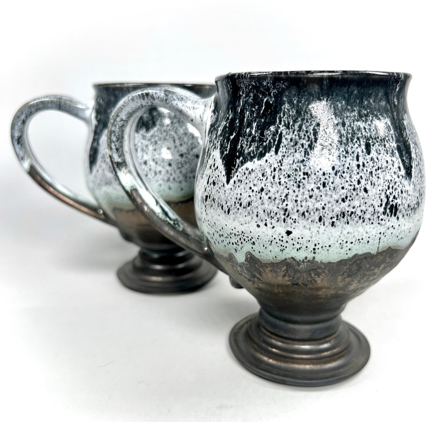 White/Gold Poseidon's Wrath Mug