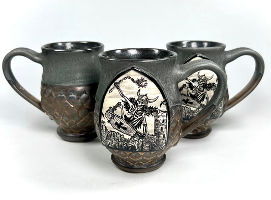 Black & Bronze: Castle Crasher Mug