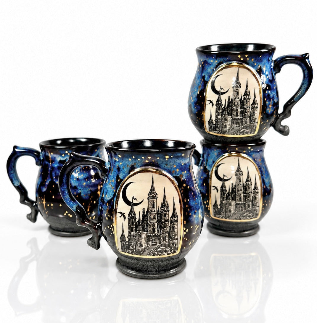 The Dark Castle Mug (Starry Night)