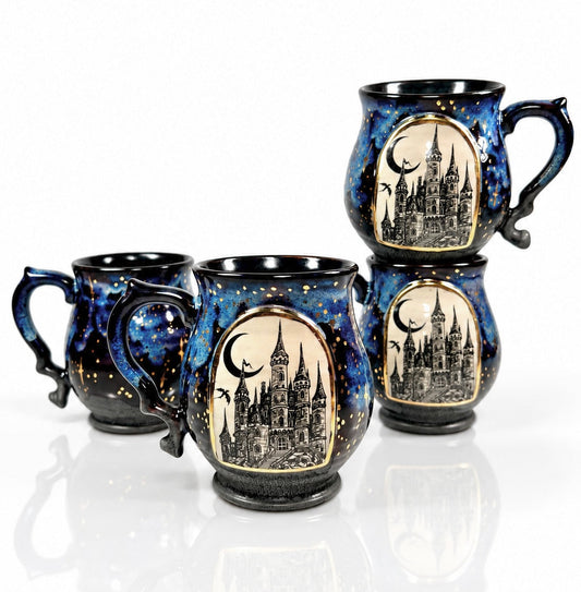 The Dark Castle Mug (Starry Night)