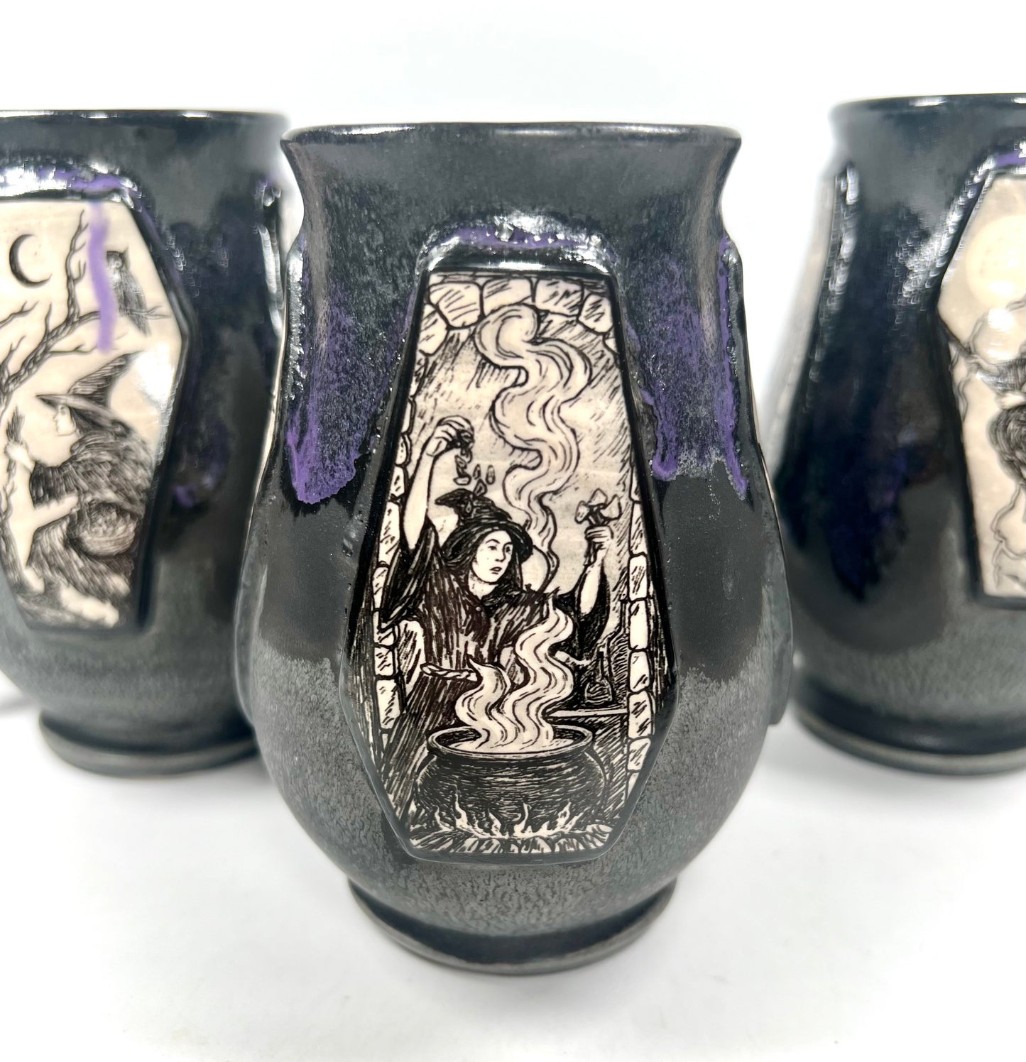 Witch Triptych Mug (purple)