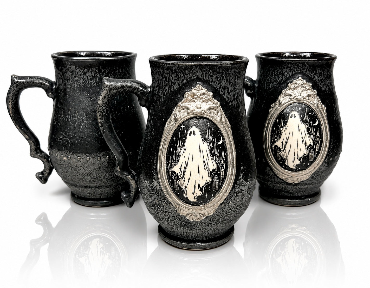 The Haunted City (silver & black)