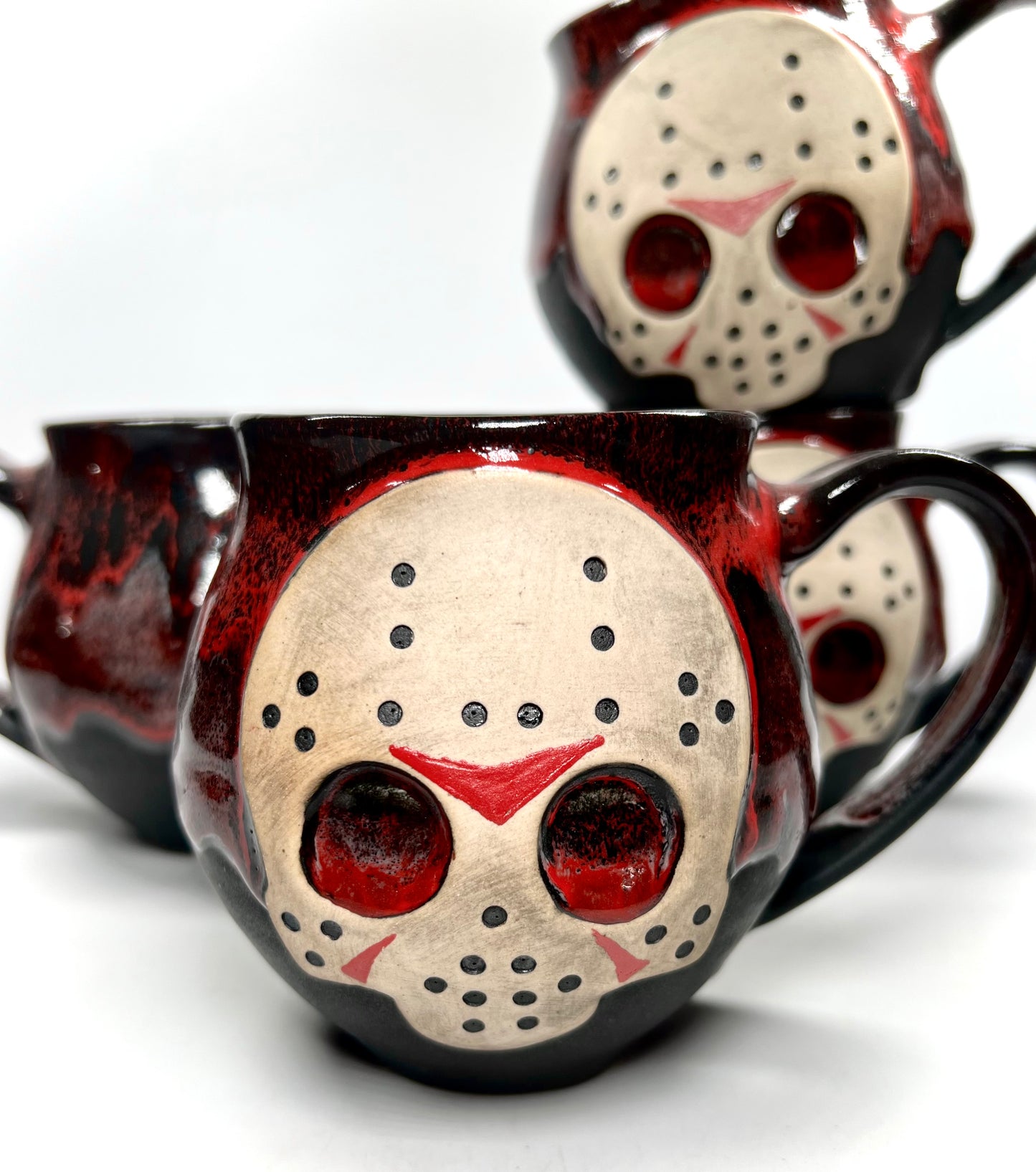 Jason Mask Skull Mug