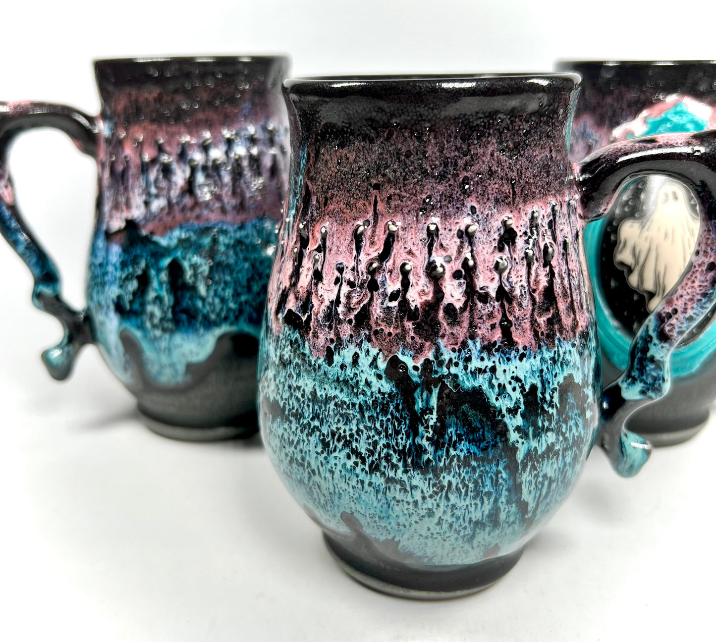 Cotton Candy Ghost Cameo Mug