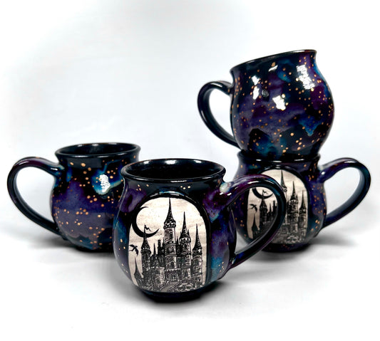 The Dark Castle Mug (Starry Night)