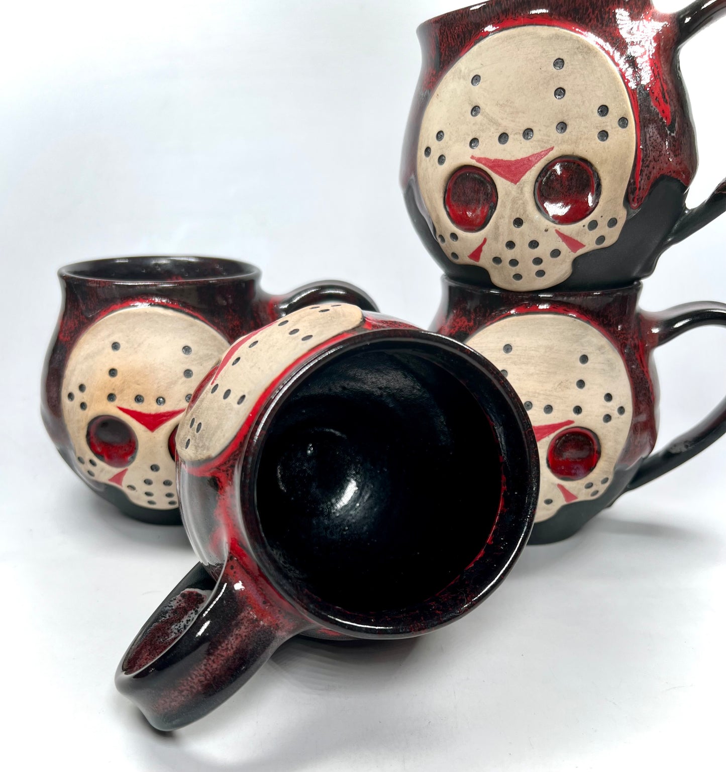 Jason Mask Skull Mug