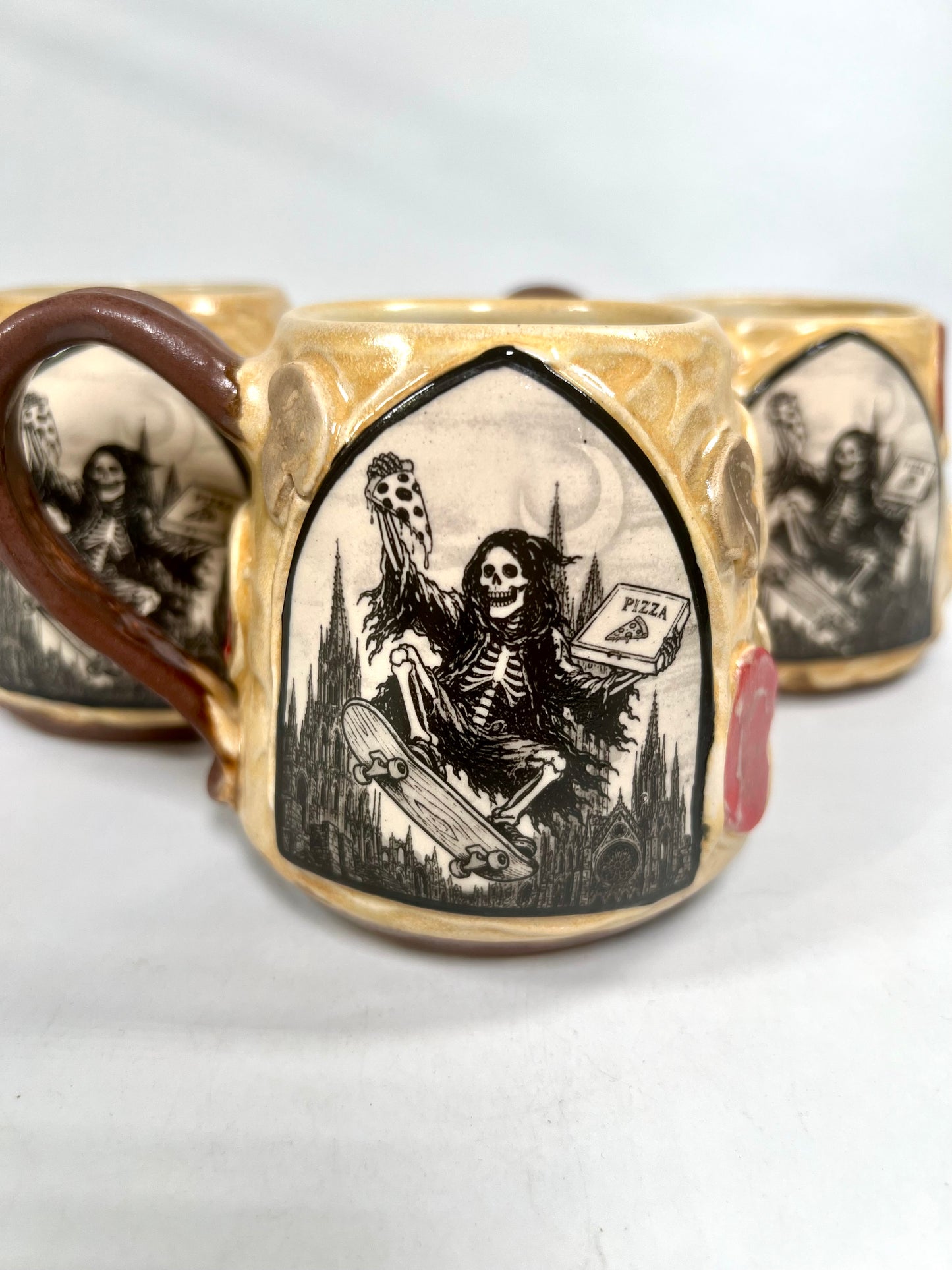 Death Delivers: Pizza Mug