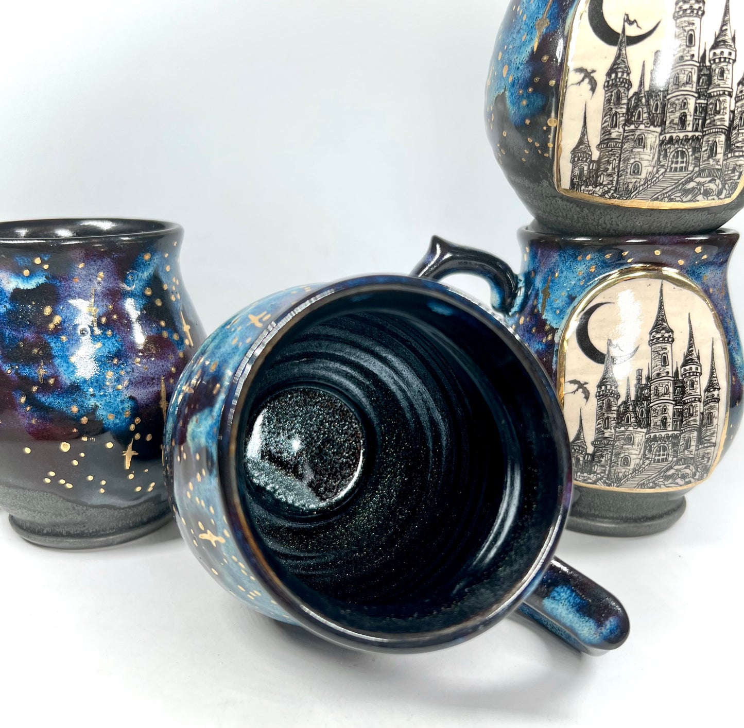 The Dark Castle Mug (Starry Night)