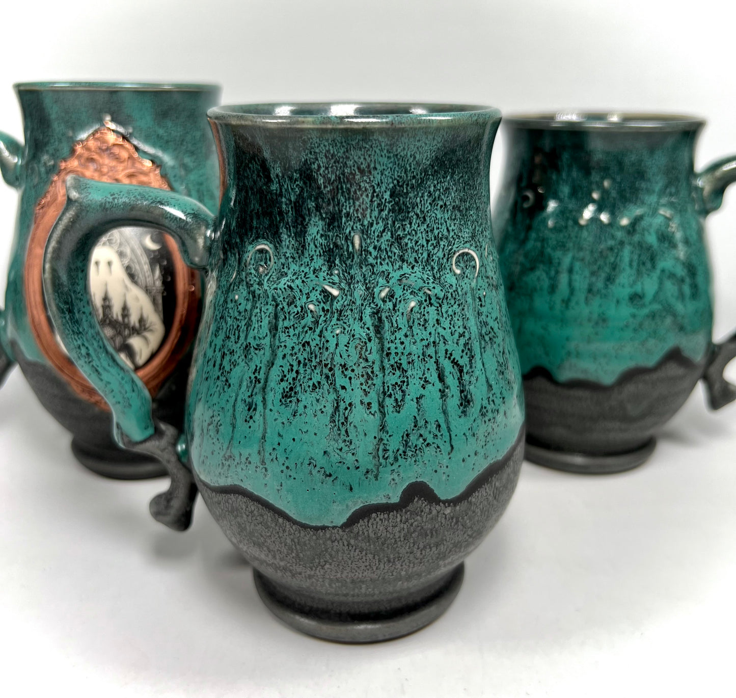 Haunted Keeper of the Cathedral (Jade and Copper)