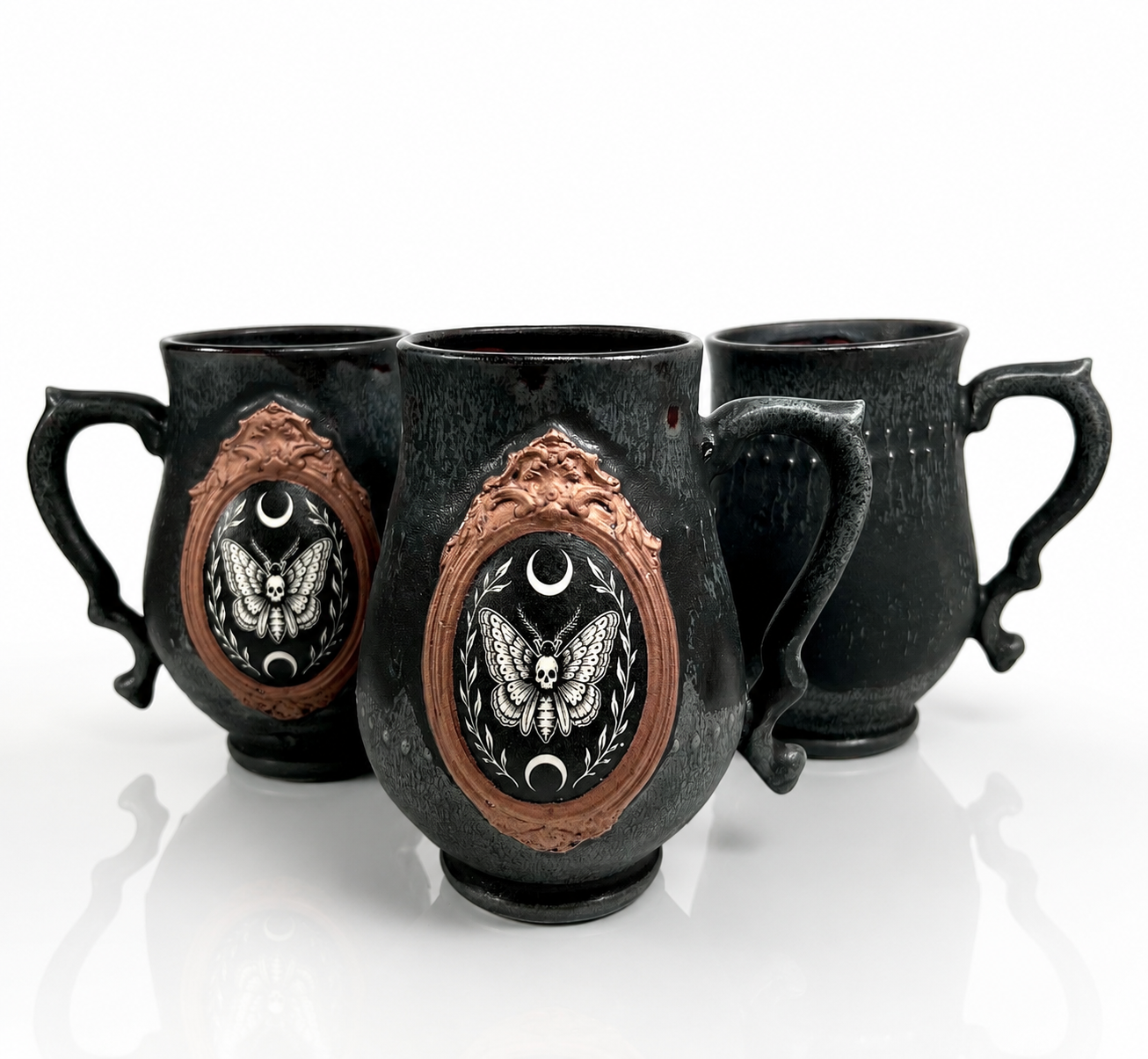 (PREORDER) Copper and Black Deaths-head Hawkmoth Mug