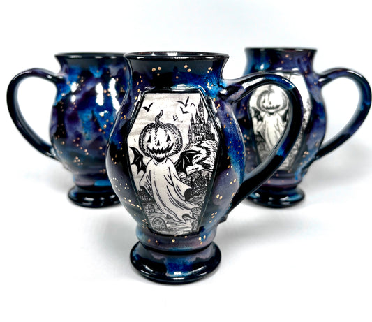 Pumpkinhead Phantom Mug (Starry Night)