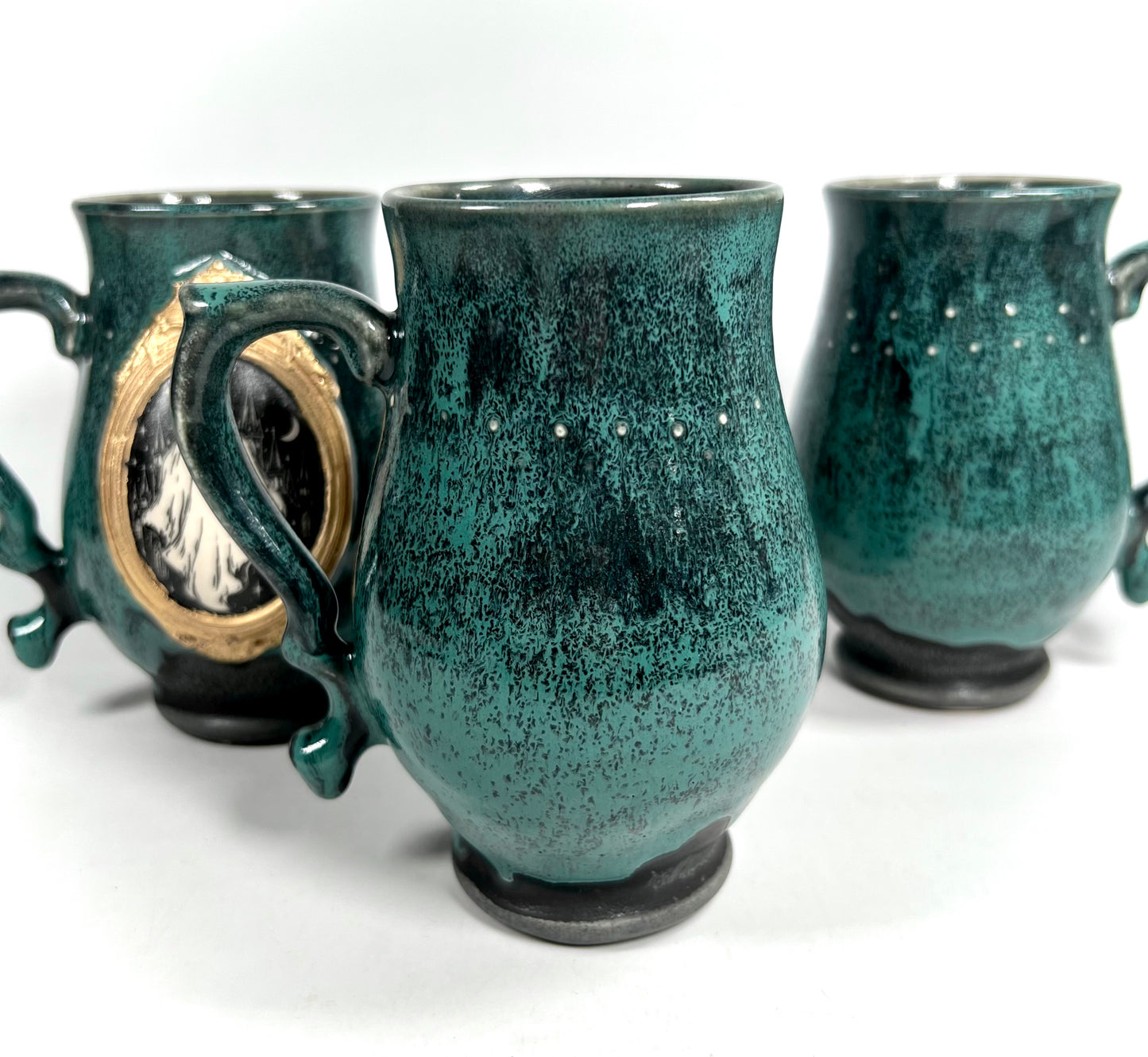 The Haunted City (Green & Gold)