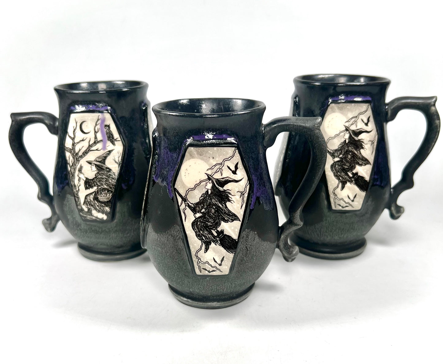 Witch Triptych Mug (purple)