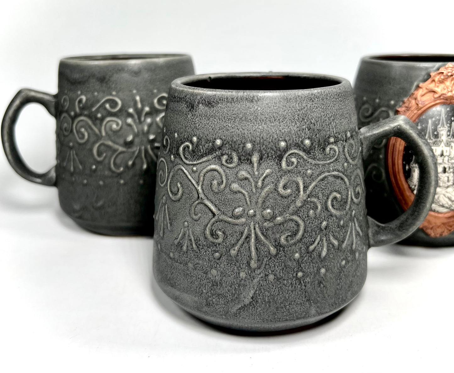 Castle and Copper Cameo Mug
