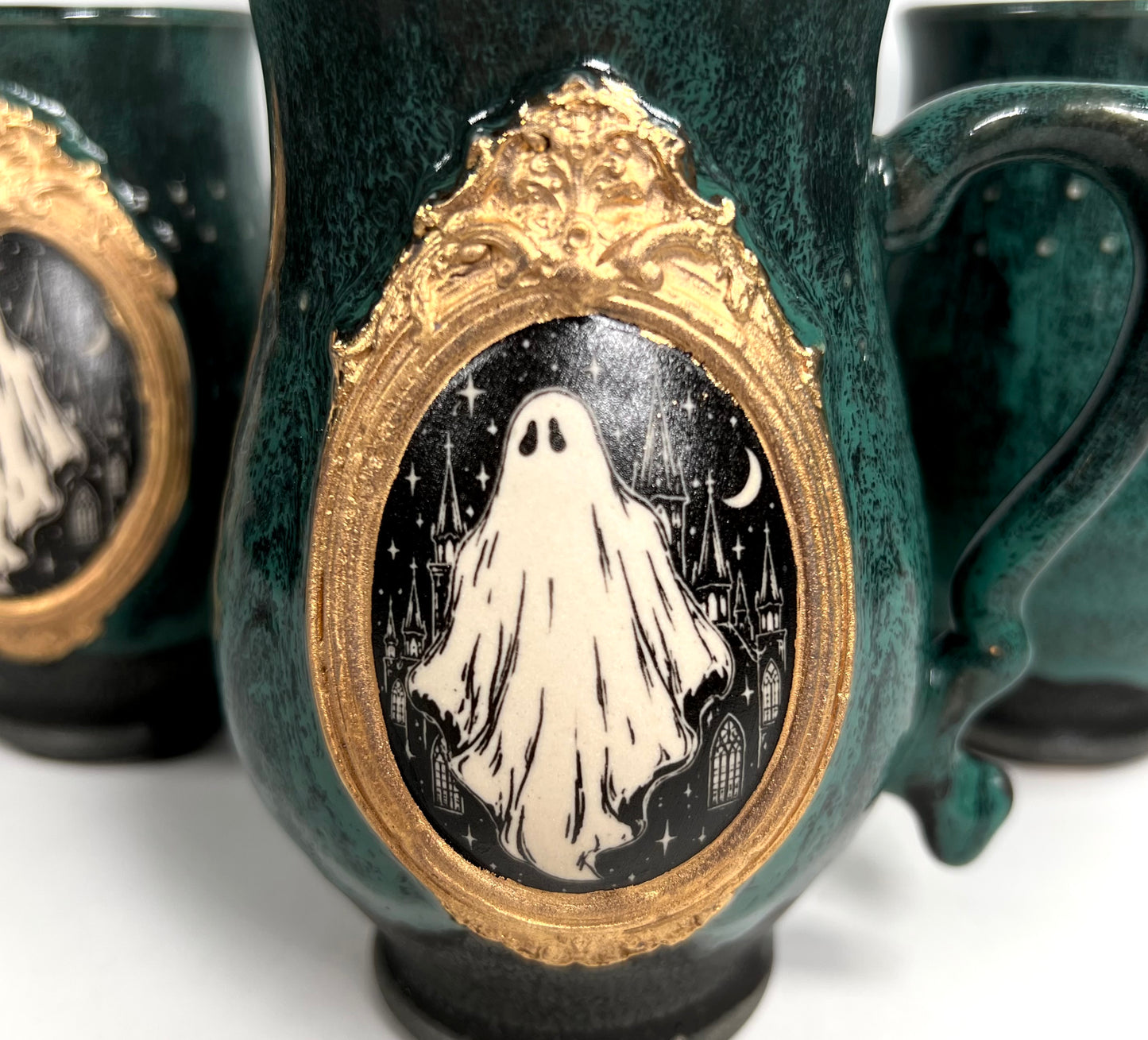 The Haunted City (Green & Gold)