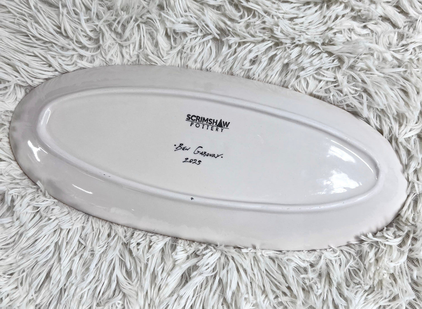 Golden Kraken Medium Oval Platter