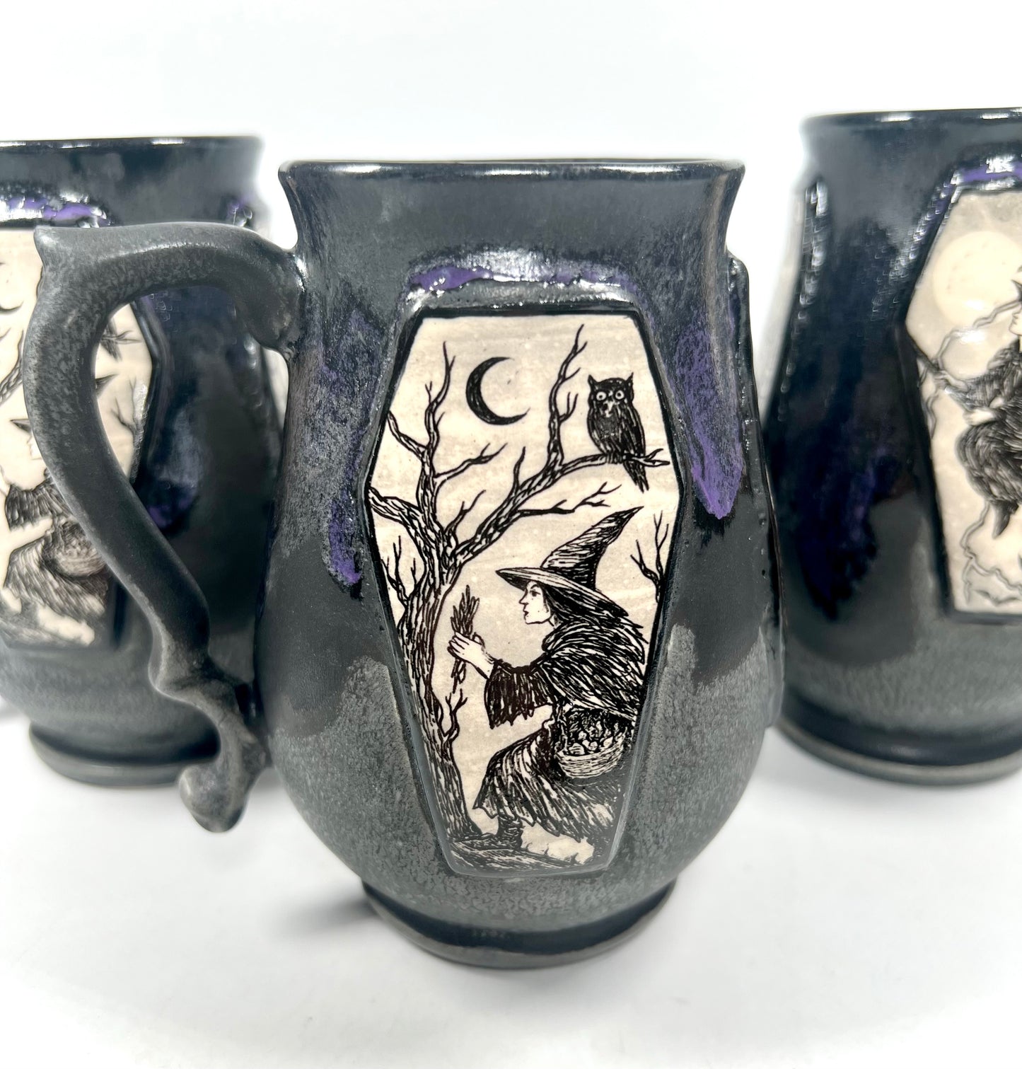 Witch Triptych Mug (purple)