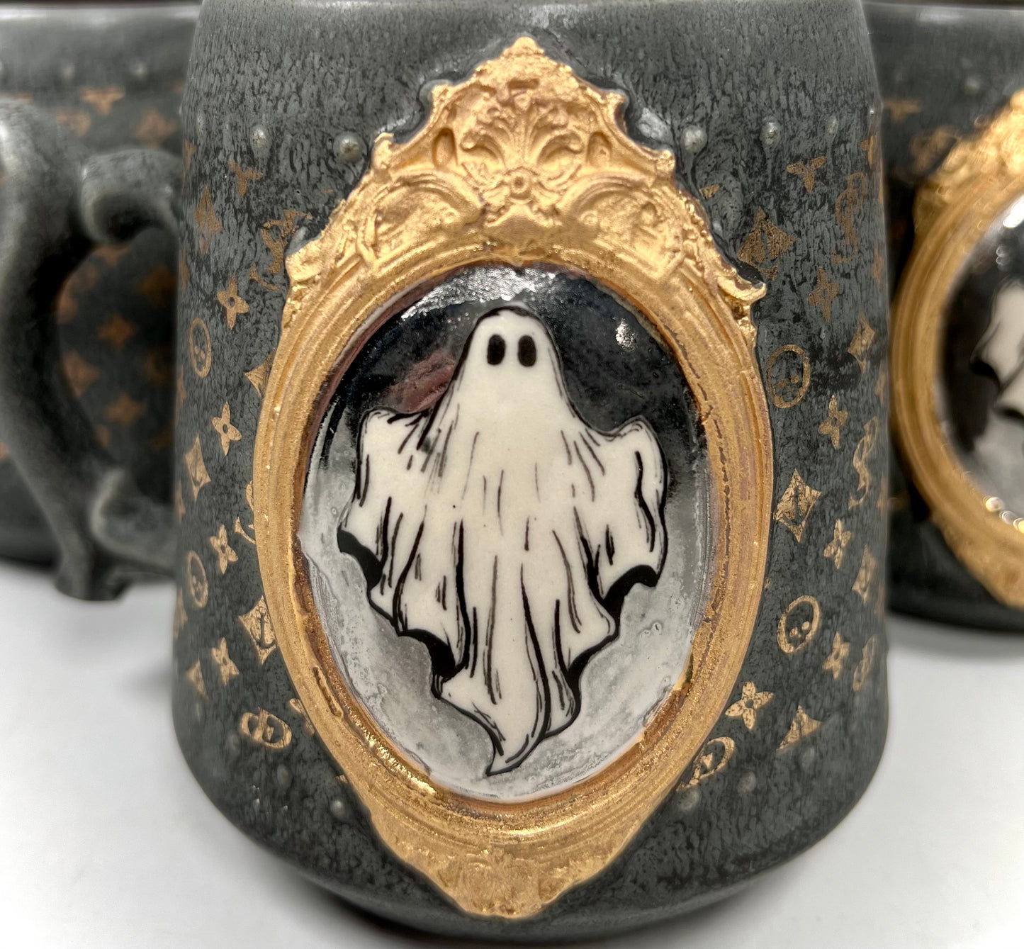 Ghost in the Mirror Mug (Black)