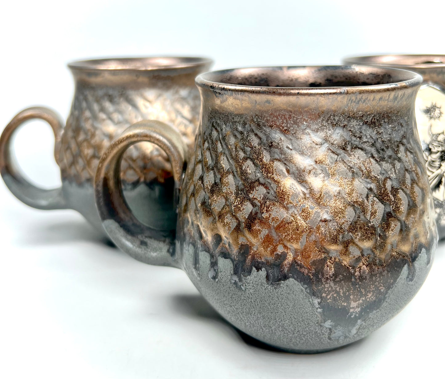 Bronze & Black Castle Crasher Mug