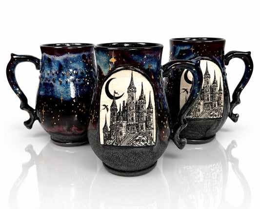 The Dark Castle Mug (Starry Night)