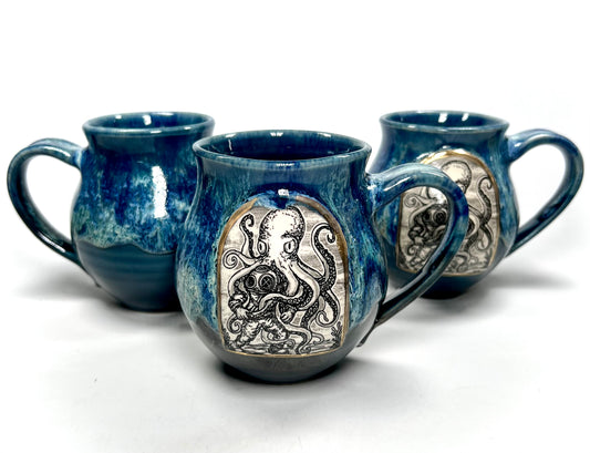 Diver vs Octopus Mug