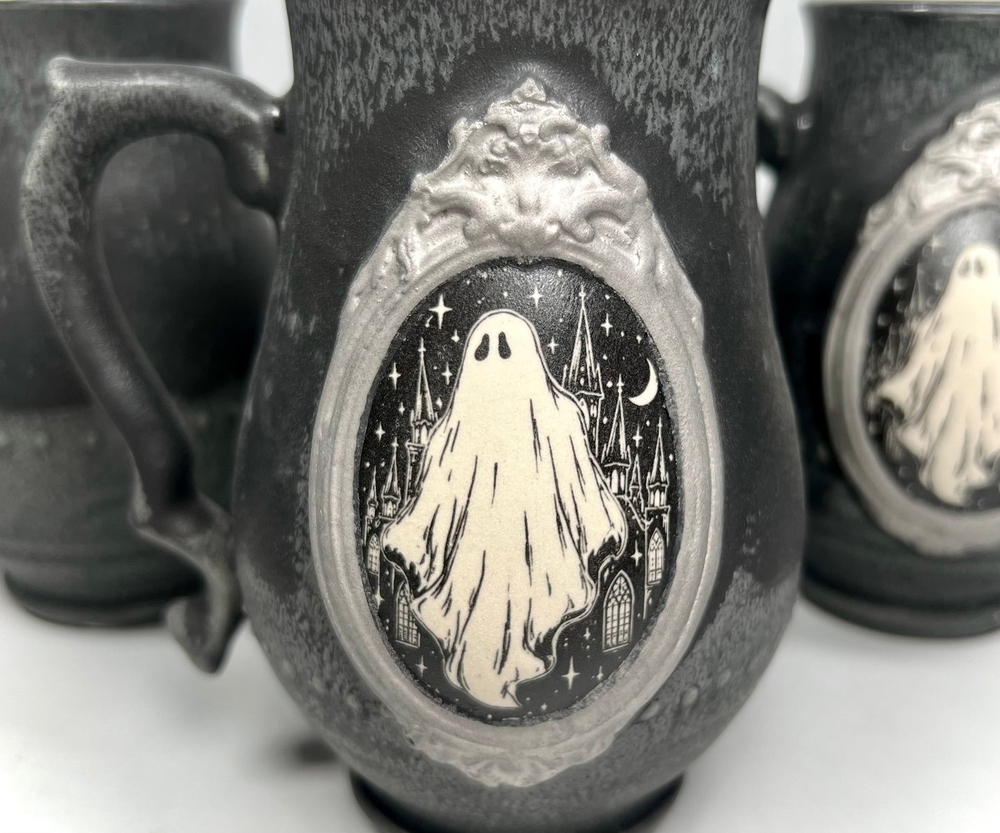The Haunted City (silver & black)