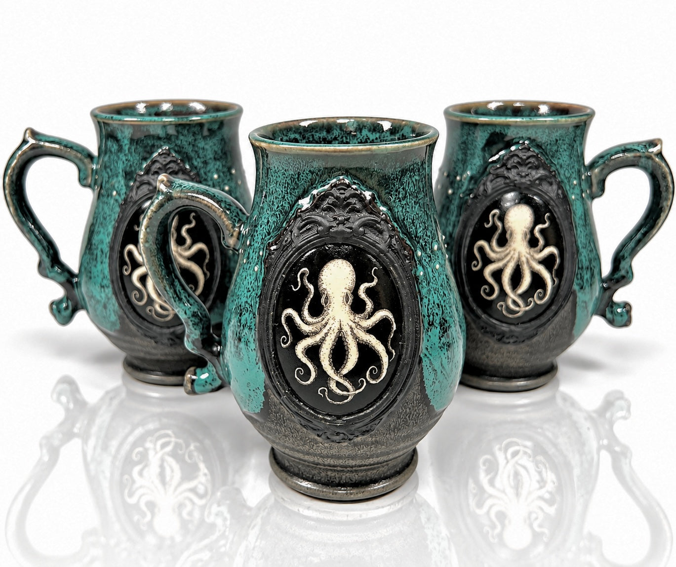 Octopoda Cameo Mug