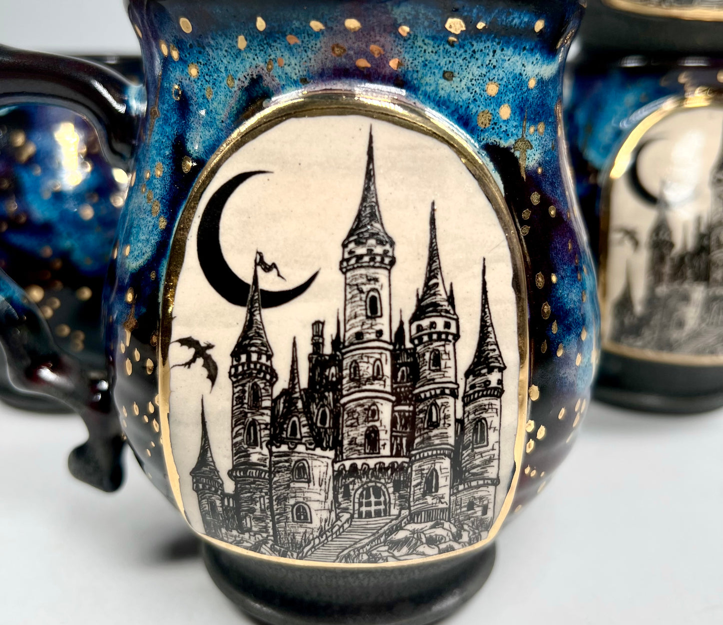 The Dark Castle Mug (Starry Night)