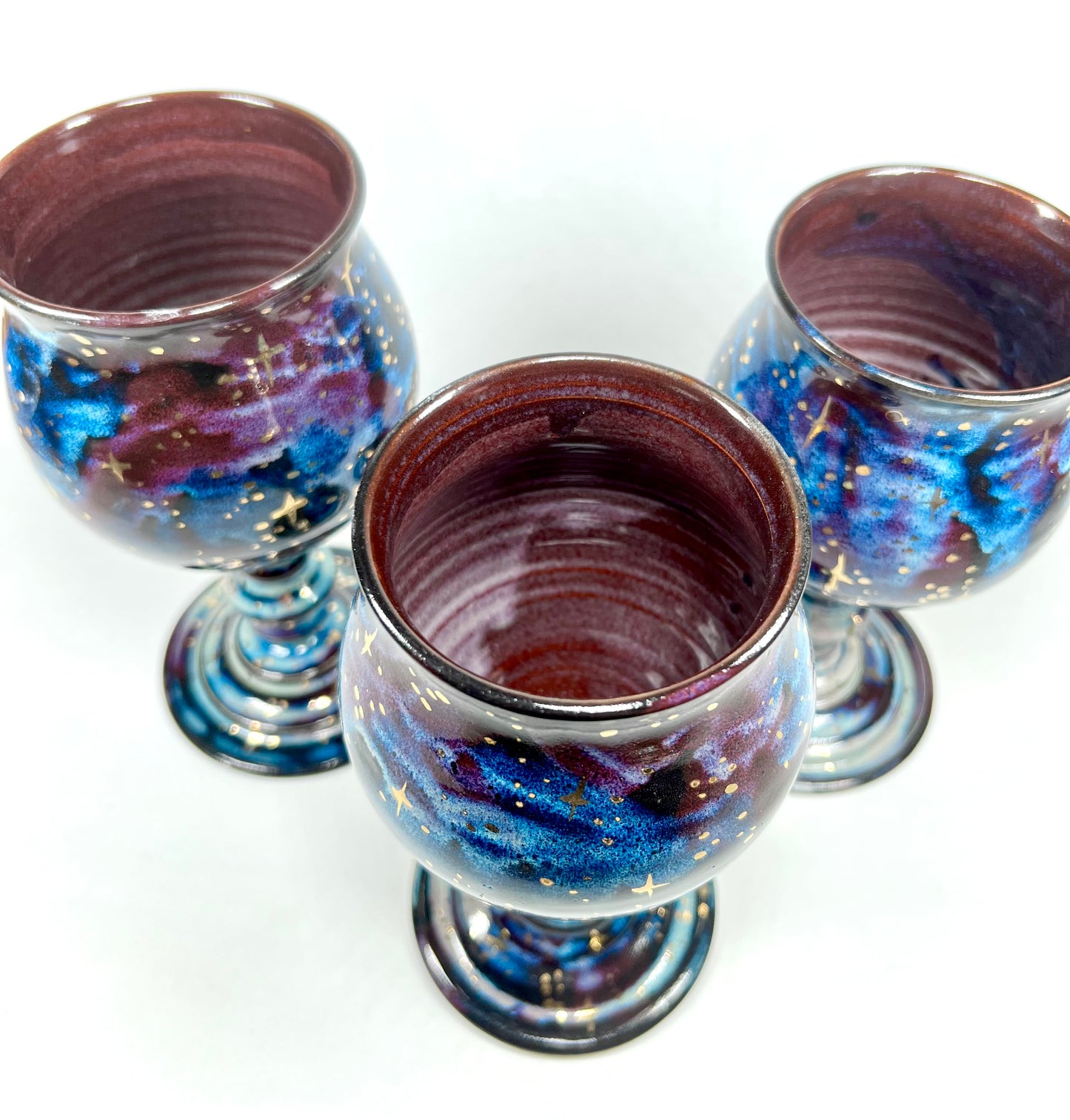 Starry Nebula Wine Chalice