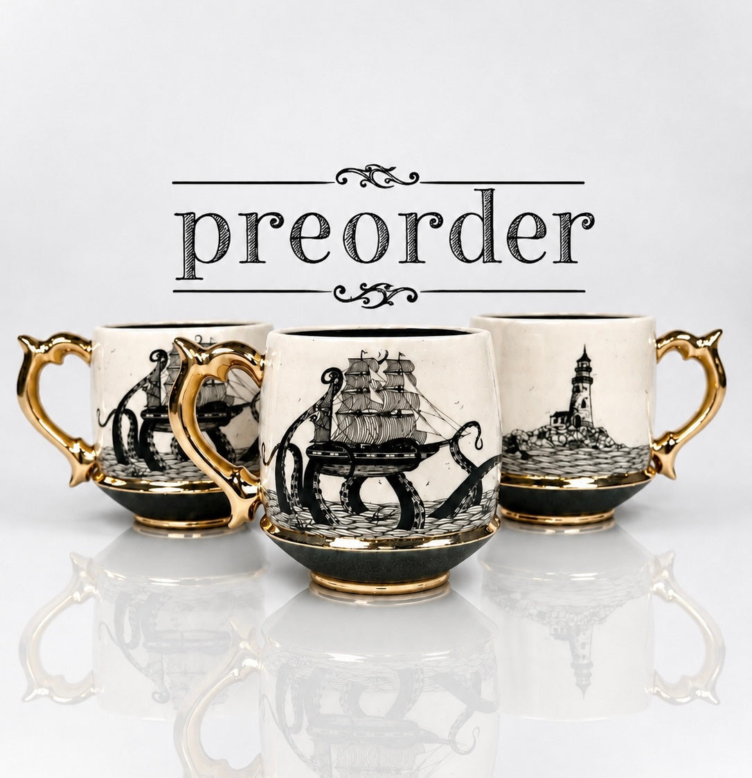 (PREORDER) Kraken Attack Mug