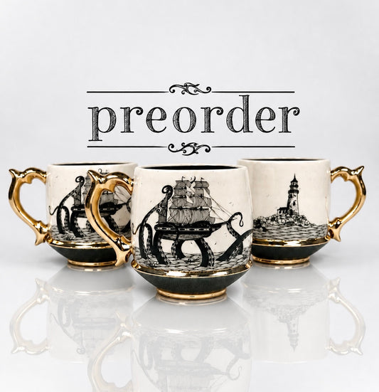 (PREORDER) Kraken Attack Mug
