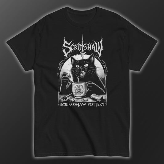 Black Metal Cat Tee